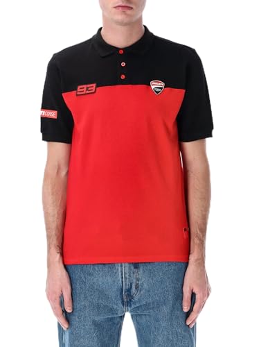 Polo Ducati Dual Marquez 93 comodo y transpirable para evitar el calor en las carreras
