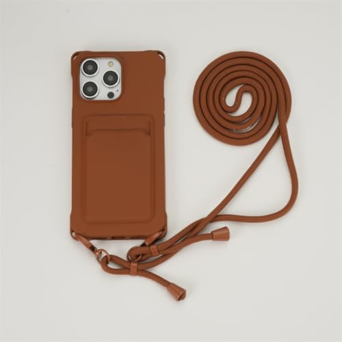 Étui souple Galaxy A14 5G porte-cartes antichoc équipé d'une dragonne amovible
