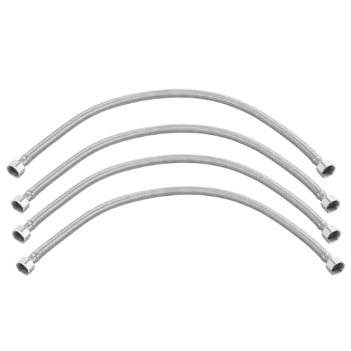 Johnson SS Pipe Kit - 30 Inch Stainless Steel Pipe with Chrome Nut and EPDM Tube (Pack of 4) - corrosion-resistant, durable, plumbing, pipe accessories (B0D6ZC56RH) Amazon Price History, Amazon Price Tracker
