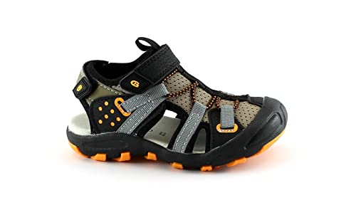 Grunland Pack SA1182 Nero Taupe Sandali Scarpe