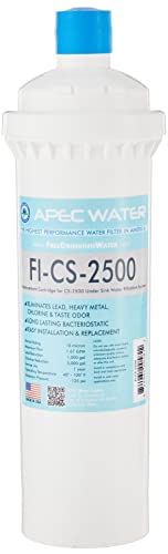 Filtre de rechange pour eau FI-CS-2500 blanc résolvant les dépôts de sédiments - 2
