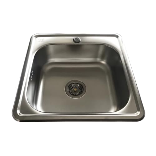 Lavello in Acciaio 48 x 48 x 16 cm