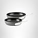All-Clad HA1 Hard Anodized Non Stick Fry Pan Set 2 Piece, 8, 10 Inch, Induction, Oven Broiler Safe 500F, Pots and Pans Set, Kitchen Frying Pans, Skillets, Premium Cookware, Home, Dishwasher Safe Black