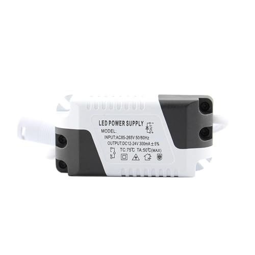 Controlador LED 300mA de 8W a 12W con entrada AC85-265V para tiras de iluminación en interiores 2