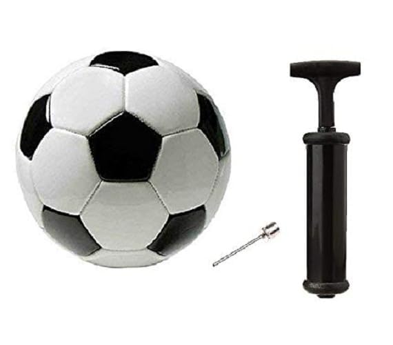 Rugby Football Pump – Plastic Hand Pump with Needle for Inflating Football, Volleyball, Basketball, Rugby, Soccer & Other Inflatable Balls | Size 5 | Set of 2-picture-39