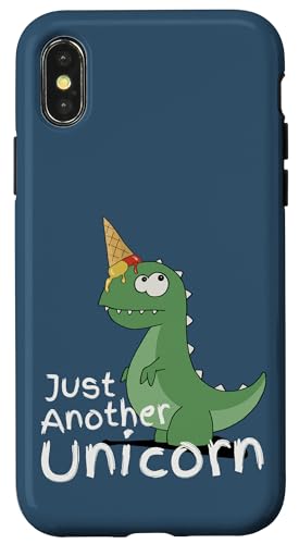 Just Another Unicorn �A�C�X�N���[���E�G�n�[�X�̋������j�R�[�� �X�}�z�P�[�X iPhone X/XS �p