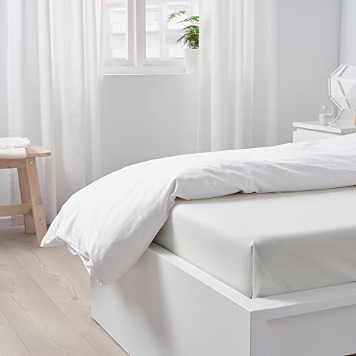 Drap blanc 150 x 250 cm TAGGVALLMO ProTuning pour lit une place