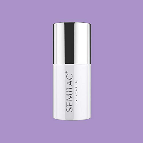 Preisvergleich Produktbild 204 Semipermanenter Nagellack Semilac Business Line Lila Grey 7ml