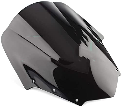 Moto Pare Brise Déflecteur Vent Moto pour pour Fazer FZ1S FZ1 1000 S 2006-2015 2012 2013 2014 2015 Moto Pare-Brise Double Bulle Avant Pare-Brise FZ (Couleur :...