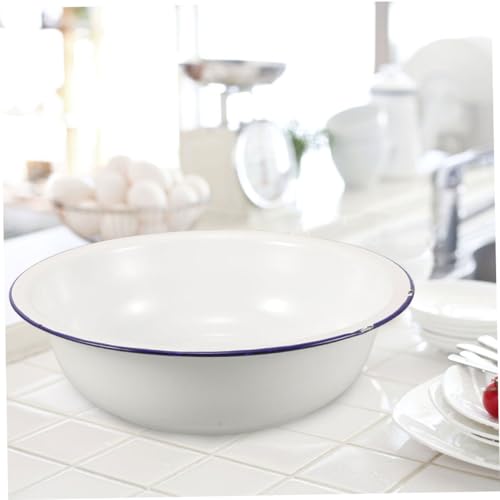 Bassine portable pliable en émail Mobestech pour la maison