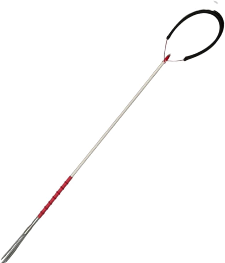 Lionfish Predator Sling Spear with Paralyzer Tip (White/Red) with Extra Band