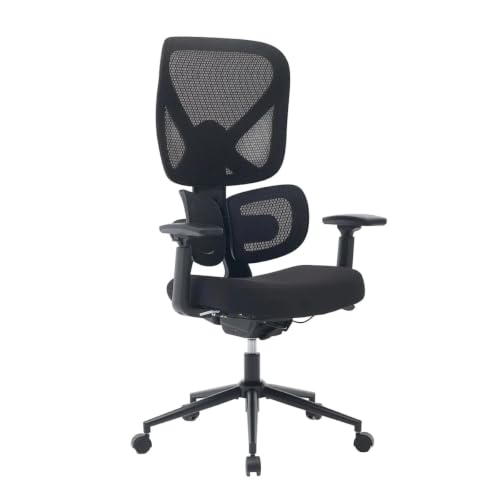 Nouhaus Ergonomic Mesh Office Chair with Dual Lumbar Support