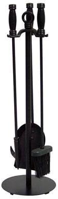 Blue Rhino F-1048 UF 4 Pc Black Wrought Iron Fir by