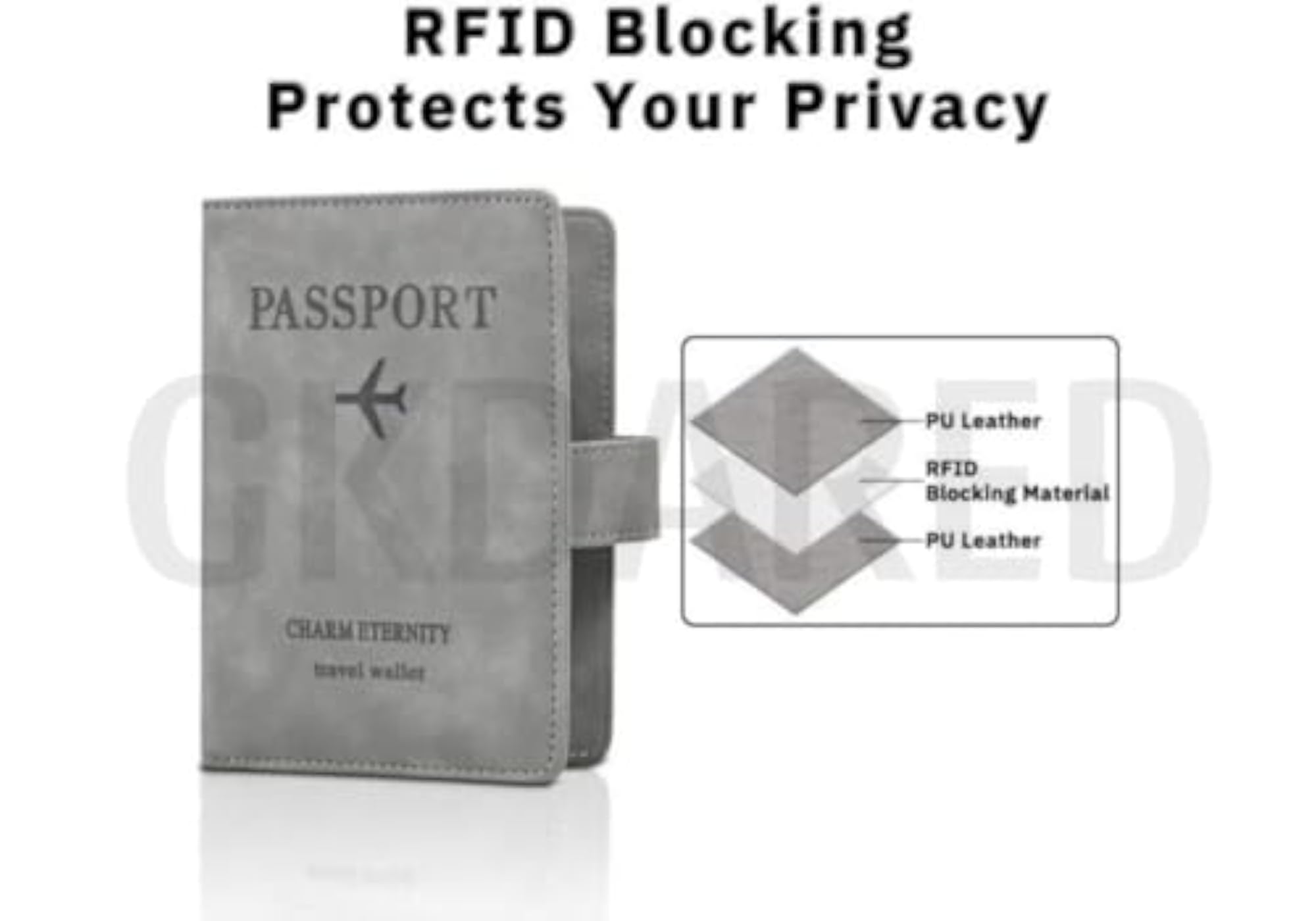 Stylish Leather Passport Holder for Men & Women