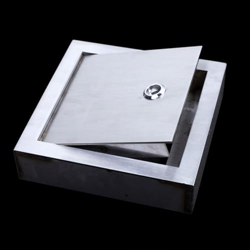 Tapa de tanque séptico de acero inoxidable personalizable y marco de alta gama 2