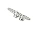 Schaefer Stainless Steel Open Base Cleat fits Up to 1/4-Inch Line