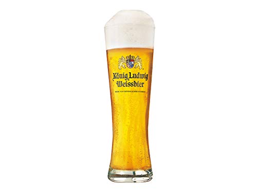 Konig LudwigWeissbier 0.5L Tall Glass Kaltenberg Germany