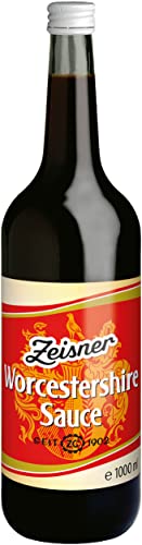 ZEISNER Worcestershire Sauce, 1000 ml | 1l (1er Pack)