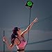 WinnerWhy Luminous Volleyball Training Equipment Aid Glow in The Dark Volleyball Hitting Trainer Soccer Trainer with Adjustable Waist Belt Noctilucent Solo Serve Trainer Gift for Adult Teen