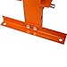 FRITHJILL Heavy-Duty 6-Ton Hydraulic Shop Press with Adjustable Height - Benchtop A-Frame Design for Auto Repair, Metalworking, and Industrial Applications, Orange