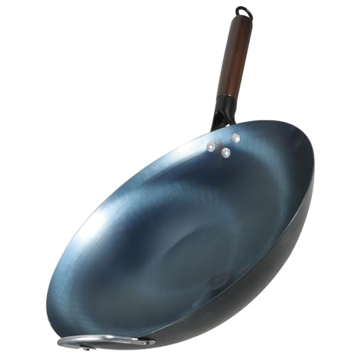 Cabilock Wok de Hierro con Mango de Madera miniatura 1