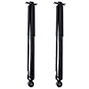 Detroit Axle - Front and Rear Shock Absorbers for 2007-2017 Jeep Wrangler, 2018 Wrangler JK 4 Complete Shock Absorber Assembly 2008 2009 2010 2011 2012 2013 2014 2015 2016 Replacement #5