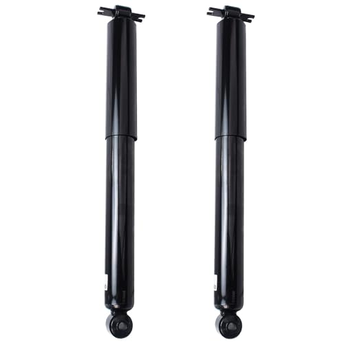 Image of Detroit Axle - Front and Rear Shock Absorbers for 2007-2017 Jeep Wrangler, | 2018 Wrangler JK 4 Complete Shock Absorber Assembly 2008 2009 2010 2011 2012 2013 2014 2015 2016 Replacement