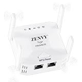 【Configuration facile】Configurez facilement votre amplificateur de signal WiFi via un navigateur Web en quelques étapes simples. Si votre routeur prend en charge la fonctionnalité WPS, une configuration en une seule touche est également possible via le bouton WPS. Compatible avec tous les routeurs conformes aux normes WiFi IEEE 802.11ac/a/b/g/n