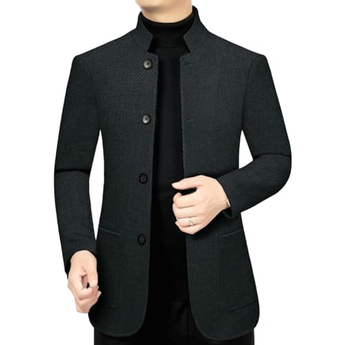 Veste blazer pour homme col montant une coupe business d'excellence