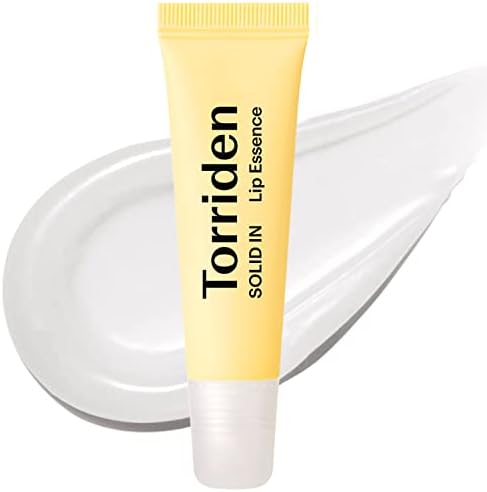 Torriden SOLID In Ceramide Lip Essence 0.37 Oz., Moisturizing Lip Essence for Glowy, Dewy, Plumped, and Radiant Lip with Organic Jojoba Seed Oil, Ceramides, and Fuligo Wax | Korean Skin Care