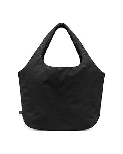 Johnny Urban Bolso Shopper para Mujer Negro - Cleo - Tote Bag Reversible - 12 Litros de Volumen - Bolso Bandolera Acolchado con Diseño Puffy - Repelente al Agua | Ya disponible en tu tienda friki favorita! En mundofriki.es!