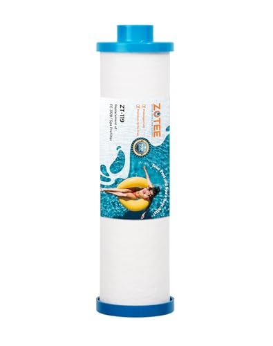 ZOTEE Filbur FC-3128 Spa Filter Disposable Hot Tub Filter with Garden Hose Adapter Replacement for PPS2100 Darlly PP6903 1 Pack