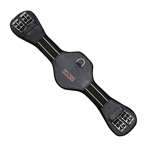 Kieffer Sattelgurt EquiConnect Verschiedene Längen mit Bauchauflage, Dressurgurt Länge:65cm