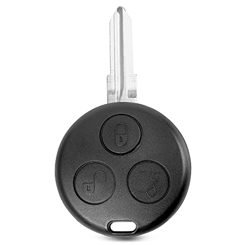 Télécommande 3 boutons rechange haute résistance pour clé Smart ForTwo et City