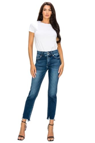 Women's Nova High Rise Stretch Jeans, Dark Stone Wash