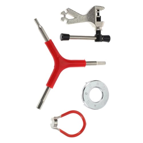 ibasenice 1 Set Portable Mountain Bike Spoke Tool Durable Wrench Tire Lever for Efficient Maintenance Repair Kit for Professional Cycling Needs Lightweight