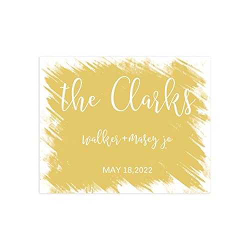 Panneau calligraphie moderne mariage personnalisé pour accueillir vos invités