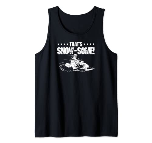 Snowmobile Motor Sled Snowmobiler Tank Top