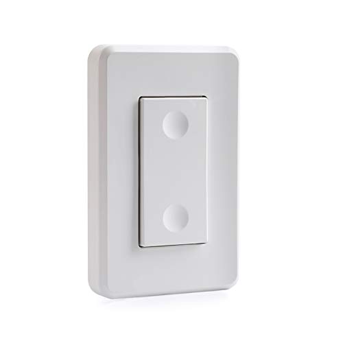 DEWENWILS Single Wall Mounted Switch Remote Controll HRS101C-R Without Receiver for SKU HRS101C, HRS101A, HRS103A Only (1 Programmable Wall Switch Remote Without Receiver)