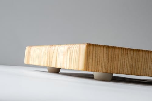 Tabla de cortar rectangular de madera Larch Wood 38x9.5x3 cm miniatura 5