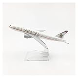 AQMUZE 1 400 Etihad Airways Boeing 777 Avión Modelo De Metal Modelo De Avión De Simulación
