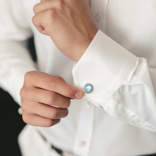 Mancuernillas para Hombre en Plata Esterlina miniatura 5
