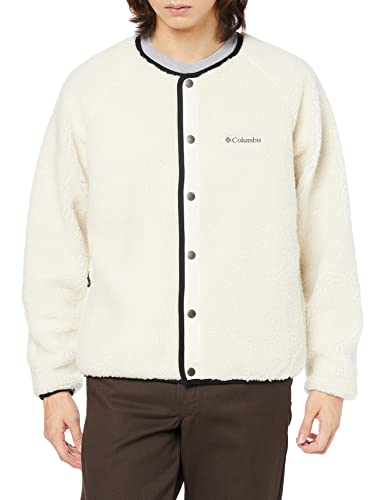 シアトルマウンテン リバーシブル ジャケット PM0804 フリースジャケット メンズ L Chalk, Black