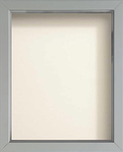 Frame Company Radcliffe Grey 8x8 inch with Ivory Backing Board — image 1
