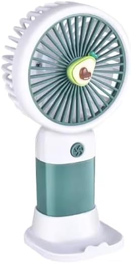 Bongstore Portable USB Rechargeable Hand Fan with 3 Speed Modes, Perfect for Indoor & Outdoor Use, Stylish Multicolour