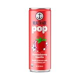 Health-Ade Pop Vegan Organic Prebiotic Soda for Gut Health, Healthy Soda with Antioxidants, Lactic...