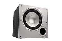 Polk Audio PSW10E Aktivsubwoofer für Heimkino Soundsysteme und Musik, 10 Bass Box, 100 Watt