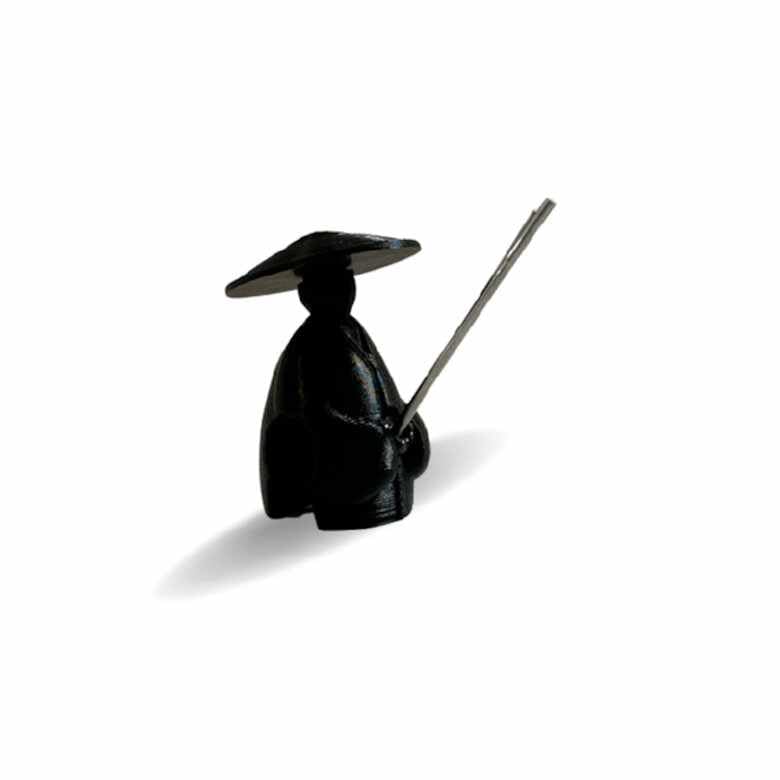 Shrimp Stick Lollies Holder - Aquarium Lolly Stick Food Accessory (Black, The Fisherman - Hanging)