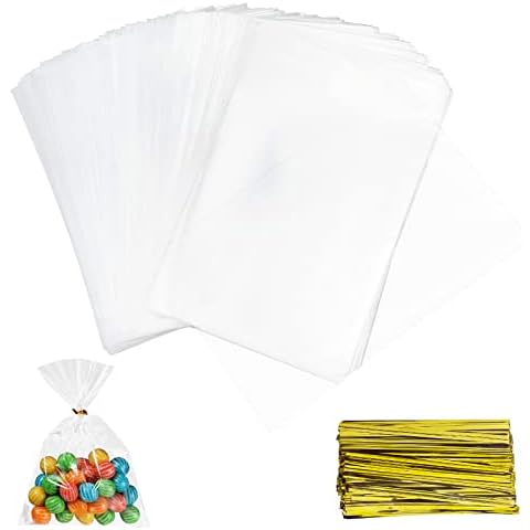 Sachets transparents Firschoie 200 PCS Cover