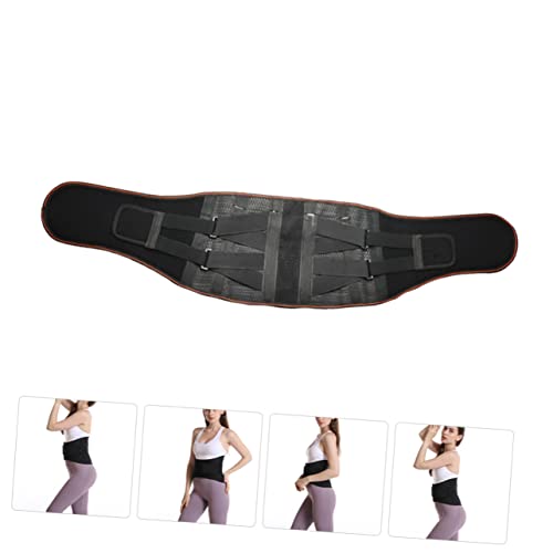 Faja lumbar ergonómica de soporte para cintura negra miniatura 7